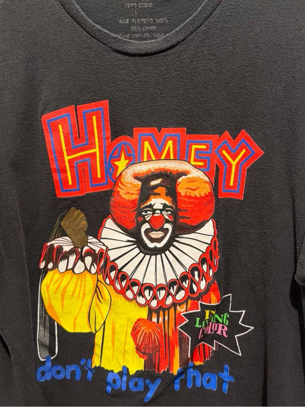 In Living Color “Homey The Clown” graphic t-shirt